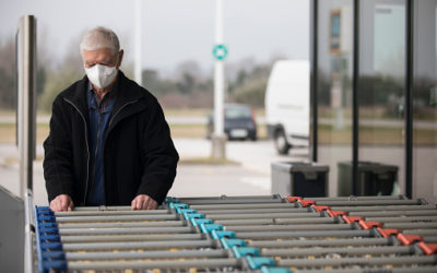 Come può un carrello della spesa aiutare un uomo